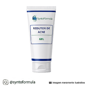 GEL REDUTOR DE ACNE (Ac. Glicólico + Ac. Láctico + Ac. Mandélico + Aveia Coloidal - Serum)