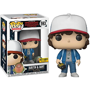 Funko Pop! Television Stranger Things Dustin & Dart 593 Exclusivo