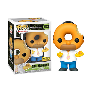 Funko Pop! Television Os Simpsons Donut Head Homer 1033 Exclusivo