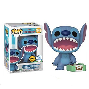 Funko Pop! Disney Lilo & Stitch With Record Player 1048 Exclusivo Chase