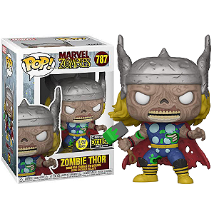 Funko Pop! Marvel Zombies Zombie Thor 787 Exclusivo Glow