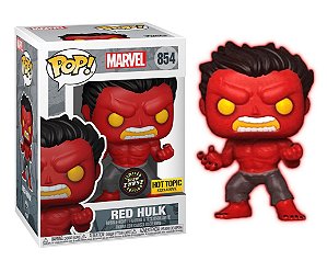 Funko Pop! Marvel Red Hulk 854 Exclusivo Chase