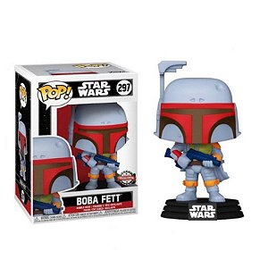 Funko Pop! Television Star Wars  Boba Fett 297 Exclusivo