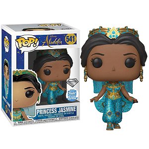 Funko Pop! Disney Aladdin Princess Jasmine 541 Exclusivo Diamond