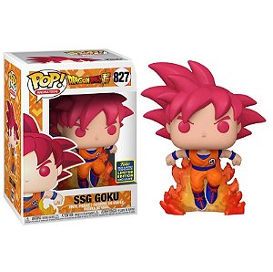 Funko Pop! Animation Dragon Ball Z SSG Goku 827 Exclusivo