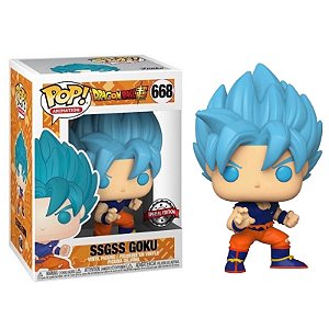 Funko Pop! Animation Dragon Ball Z SSGSS Goku 668 Exclusivo