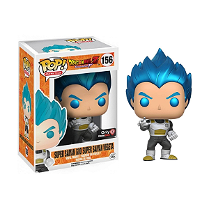Funko Pop! Animation Dragon Ball Z Super Saiyan God Super Saiyan Vegeta 156 Exclusivo Metallic