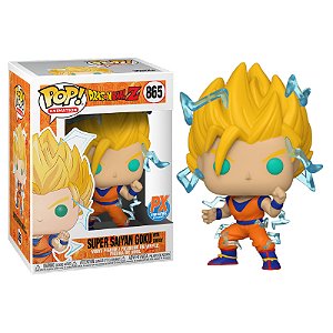Funko Pop! Animation Dragon Ball Z Super Saiyan Goku With Energy 865 Exclusivo