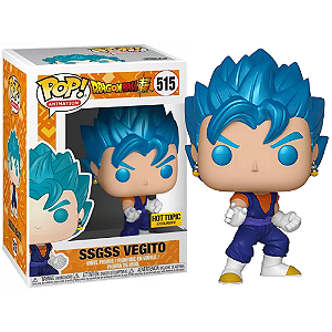 Funko Pop! Animation Dragon Ball Z SSGSS Vegito 515 Exclusivo Metallic