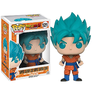 Funko Pop! Animation Dragon Ball Z Super Saiyan God Goku 121 Exclusivo