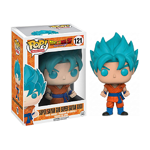 Funko Pop! Animation Dragon Ball Z Super Saiyan God Goku 121 Exclusivo