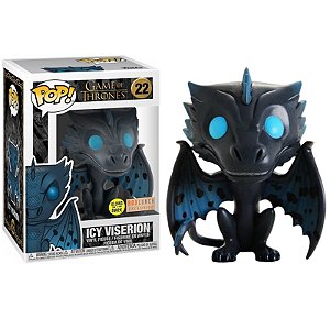 Funko Pop! Television Game of Thrones Icy Viserion 22 Exclusivo Glow