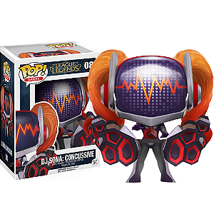 Funko Pop! Games League Of Legends Dj Sona Concussive 08 (Vaulted, 2016)