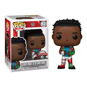 Funko Pop! WWE Xavier Woods Up Up Down Down 92 Exclusivo