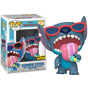 Funko Pop! Disney Lilo & Stitch Summer Stitch 636 Exclusivo