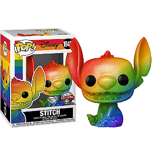 Funko Pop! Disney Filme Lilo & Stitch Pride Stitch 1045 Exclusivo Diamond