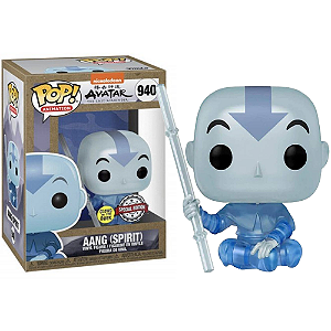 Funko Pop! Animation Avatar Aang Spirit 940 Exclusivo Glow