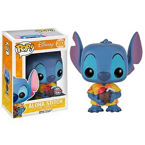 Funko Pop! Disney Lilo & Stitch Aloha Stitch 203 Exclusivo