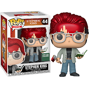 Funko Pop! Icons Stephen King 44 Exclusivo