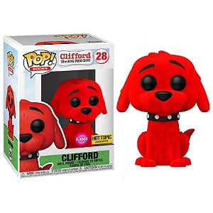 Funko Pop! Books Clifford The Big Red Dog  Clifford 28 Exclusivo Flocked