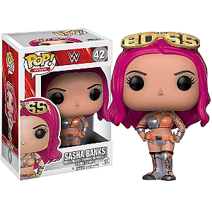 Funko Pop! WWE Sasha Banks 42 Exclusivo