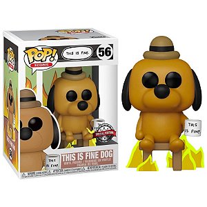 Funko Pop! Icons This Is Fine Dog 56