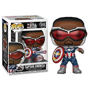 Funko Pop! Marvel The Falcon Winter Soldier Captain America 818