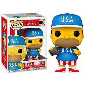 Funko Pop! Television Os Simpsons U.S.A. Homer 905