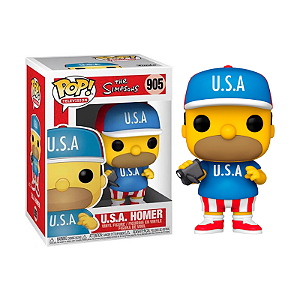 Funko Pop! Television Os Simpsons U.S.A. Homer 905