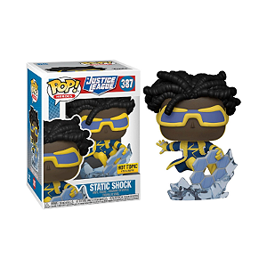 Funko Pop! Dc Comics Liga Da Justiça Static Shock 387
