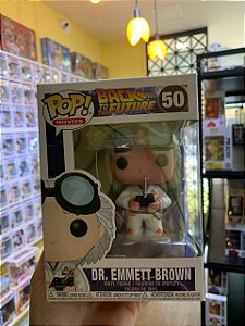 Funko Pop! Filme De Volta Para o Futuro Dr Emmett Brown 50