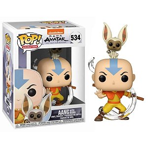 Funko Pop! Animation Avatar Aang With Momo 534