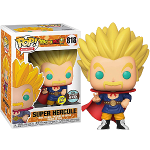 Funko Pop! Animation Dragon Ball Z Super Hercule 818 Exclusivo Glow