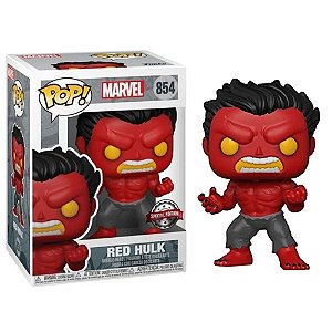 Funko Pop! Marvel Red Hulk 854 Exclusivo