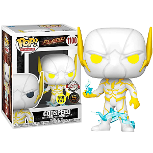 Funko Pop! Dc Comics The Flash Godspeed 1100 Exclusivo Glow