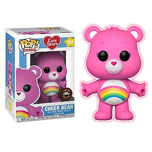 Funko Pop! Ursinhos Carinhosos Care Bears Cheer Bear 351 Exclusivo Chase Glow
