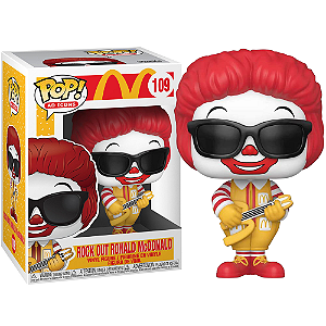 Funko Pop! Ad Icons McDonalds Rock Out Ronald Mcdonald 109