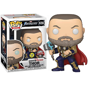 Funko Pop! Games Marvel Os Vingadores Thor 628 Exclusivo Glow