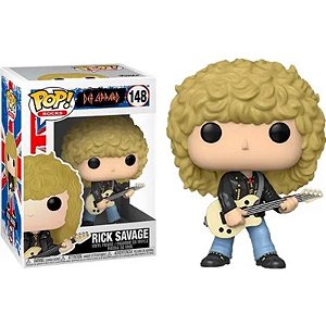 Funko Pop! Rocks Def Leppard Rick Savage 148
