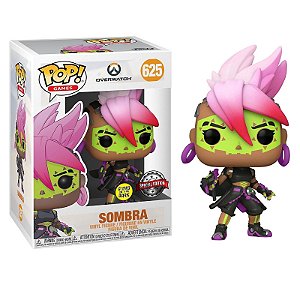 Funko Pop! Games Overwatch Sombra 625 Glow Exclusivo