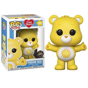Funko Pop! Ursinhos Carinhosos Care Bears Funshine Bear 356 Exclusivo Glow Chase