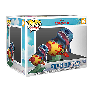 Funko Pop! Rides Disney Lilo & Stitch In Rocket 102 (Vaulted, 2021)