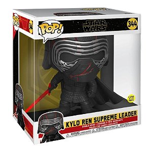 Funko Pop! Television Star Wars Kylo Ren Supreme 344 Exclusivo Glow