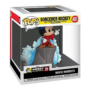Funko Pop! Movie Moment Disney Sorcerer Mickey 481 Exclusivo 10 Polegadas