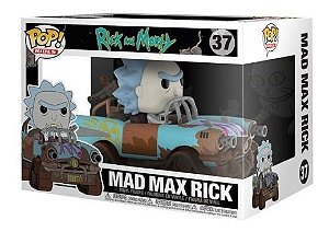 Funko Pop! Rides Animation Rick And Morty Mad Max Rick 37