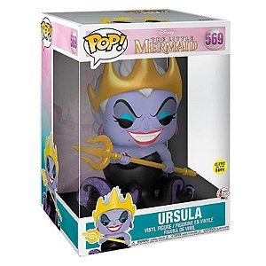 Funko Pop! Disney A Pequena Sereia Ursula 569 Exclusivo Glow 10 Polegadas
