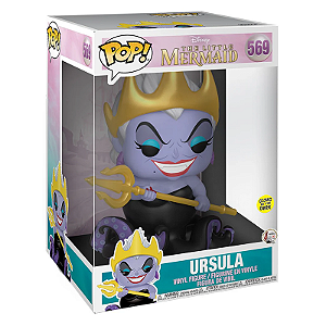 Funko Pop! Disney A Pequena Sereia Ursula 569 Exclusivo Glow 10 Polegadas