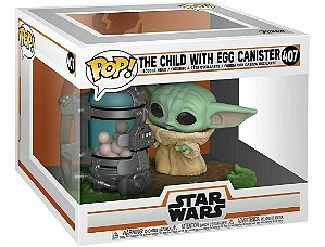 Funko Pop! Television Star Wars Baby Yoda The Child With Egg Canister 407