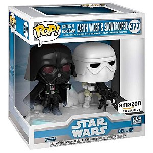 Funko Pop! Television Darth Vader & Snowtrooper 377 Exclusivo