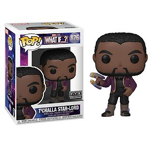 Funko Pop! Marvel What If T'Challa Star-Lord 876 Exclusivo
